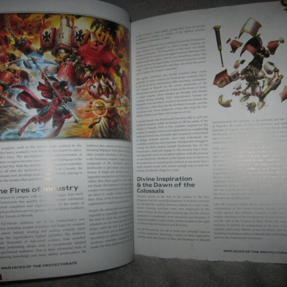Warmachine RPG Softcover Book Protectorate of Menoth Command 2409A6 - Picture 8 of 9